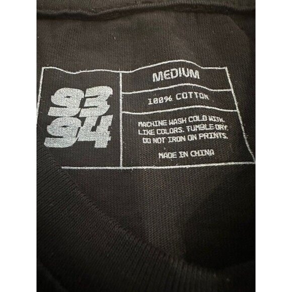 Dr Disrespect T-Shirt 93 94 Medium Wheres the Audio 2 Double Sided Tee Black HTF - Picture 7 of 11